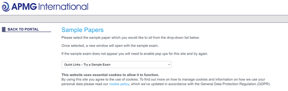 apmp internation sample papers