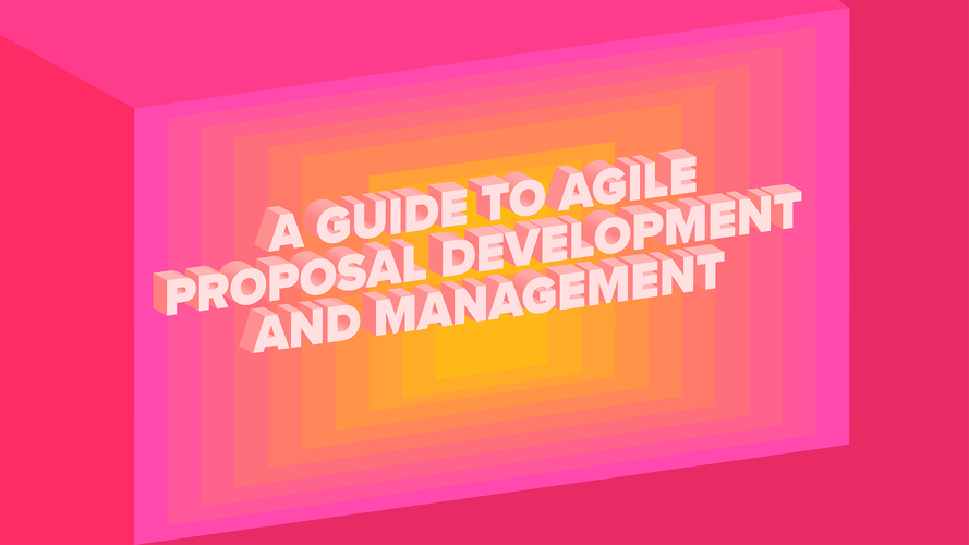 A Guide to Agile Proposal Development and Management 