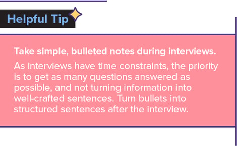 How to Interview SMEs_Tip 5
