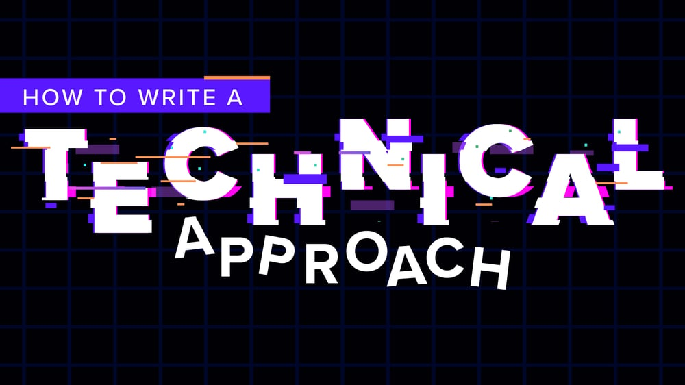 How to Write a Techinical Approach